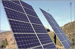 Гибридная фотоэлектрическая-ветряная система в Кэнон Сити, Колорадо