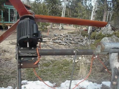 Ветрогенератор и пропеллер