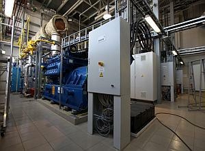 Автономный энергетический комплекс завода выполнен под ключ специалистами технического холдинга «Электросистемы» на базе шести современных немецких газопоршневых установки MWM типа TCG 2020 V12K